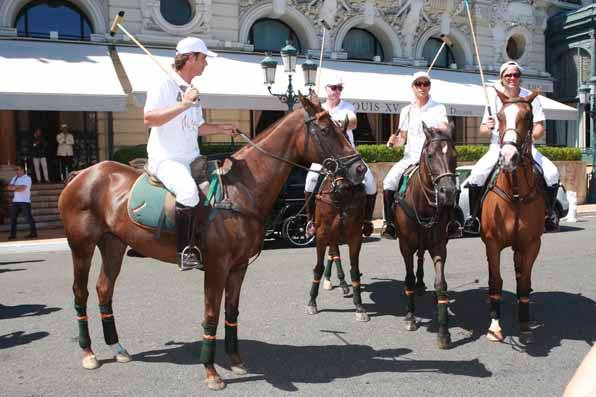 Premier Tournoi de polo à Monaco 2013