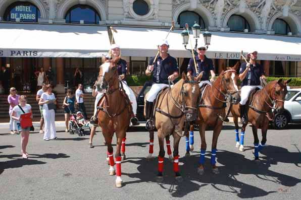 Premier Tournoi de polo à Monaco 2013