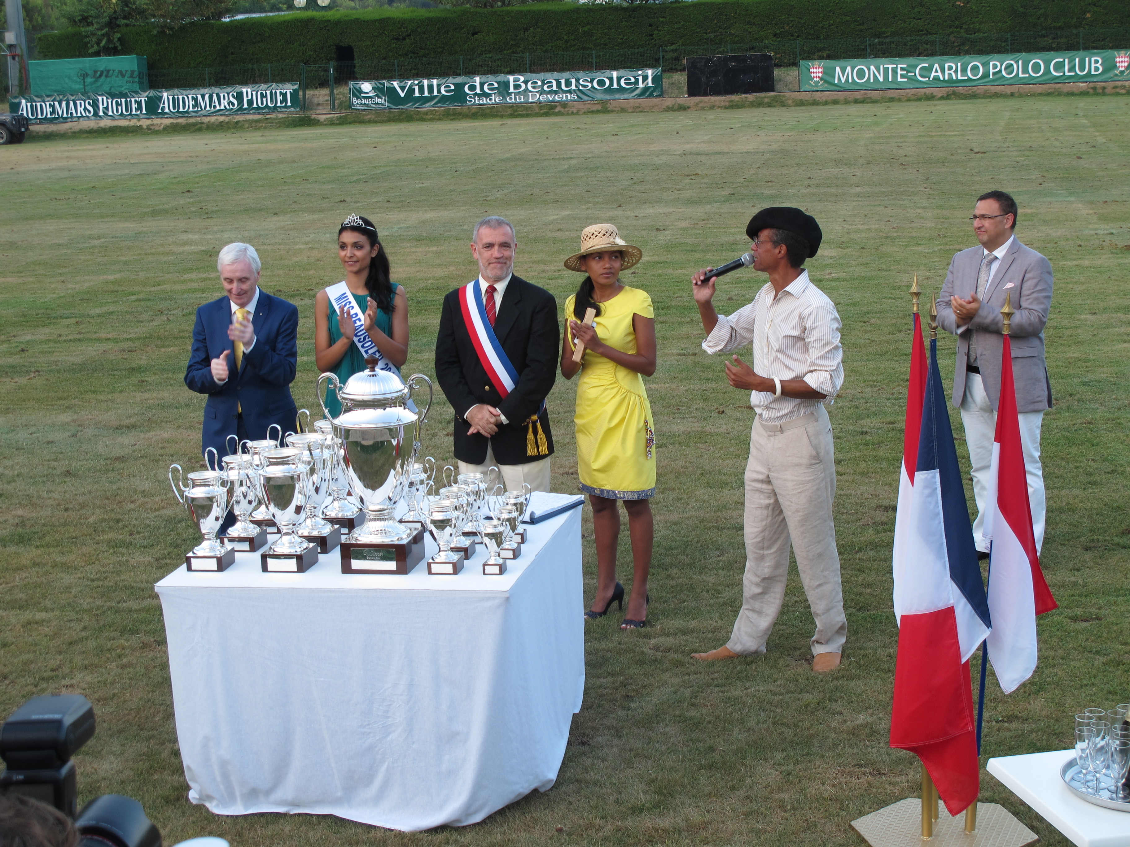 Premier Tournoi de polo à Monaco 2013