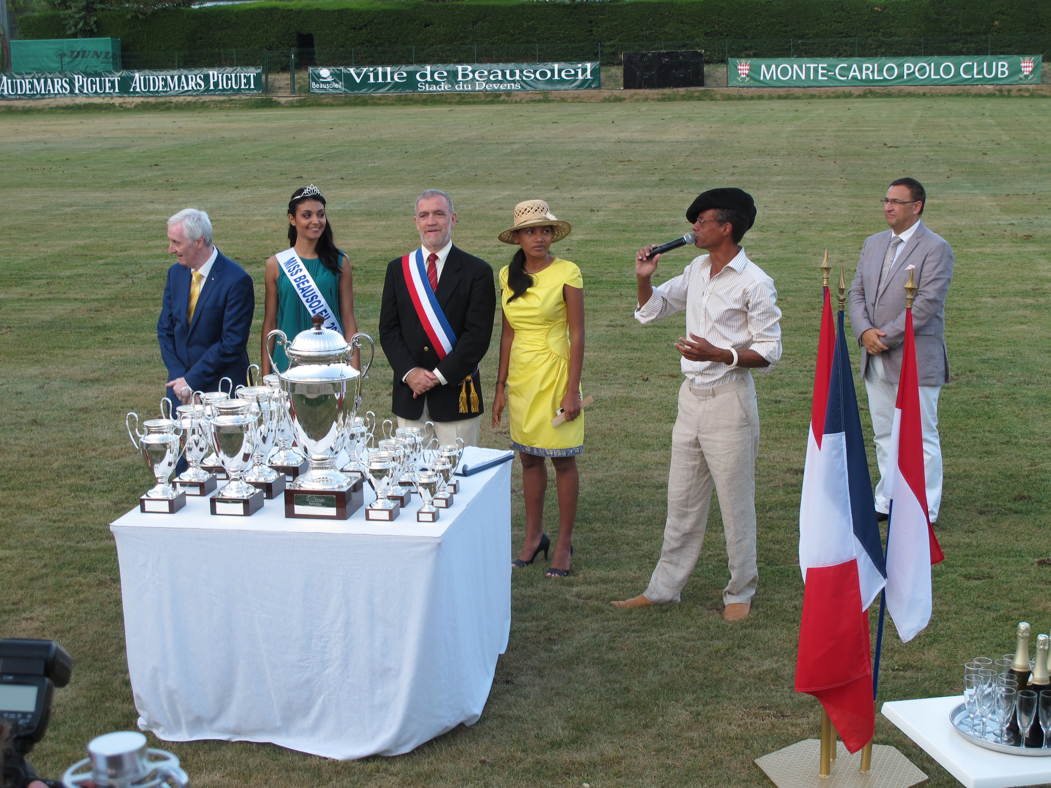 Premier Tournoi de polo à Monaco 2013