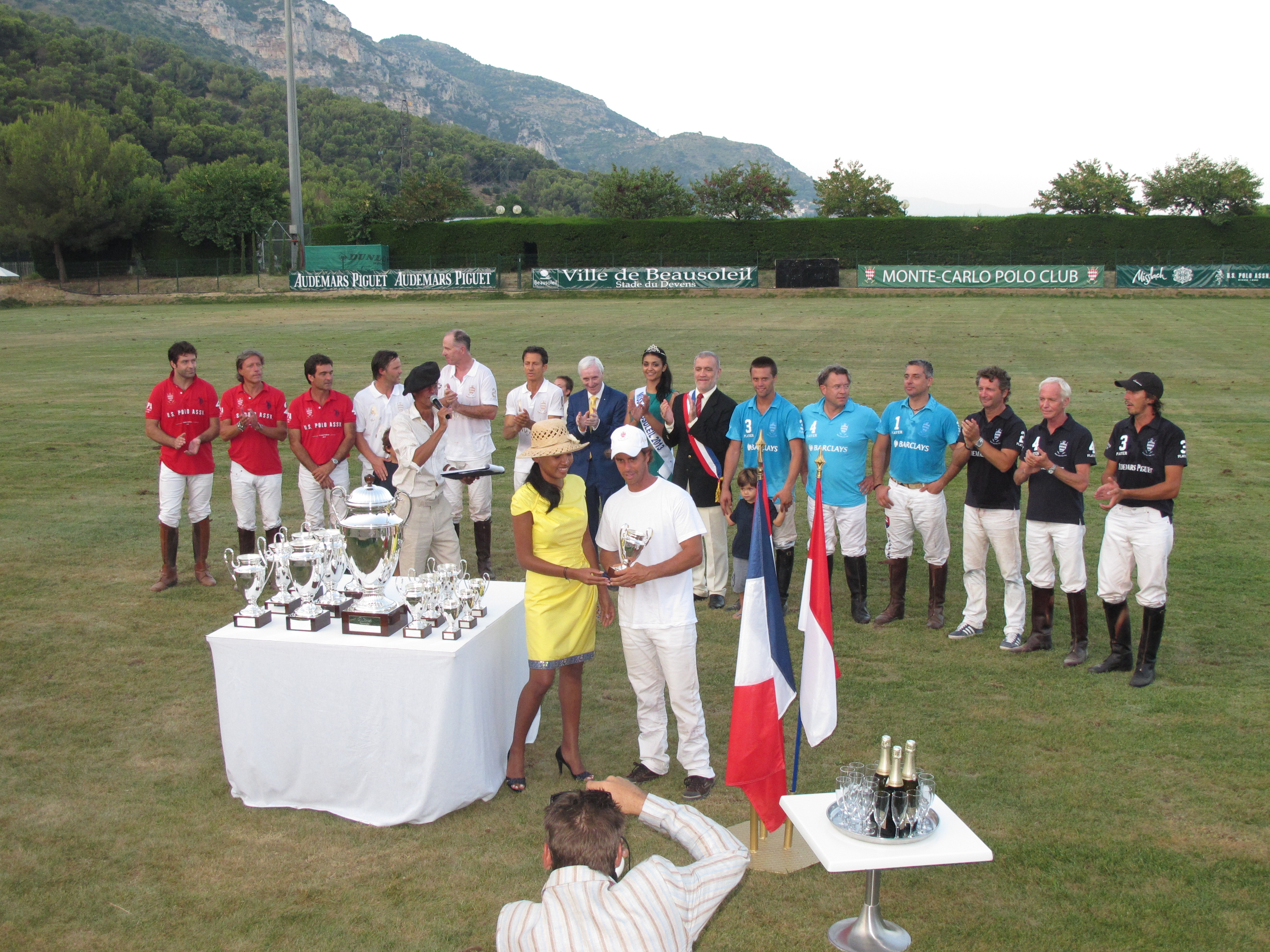 Premier Tournoi de polo à Monaco 2013