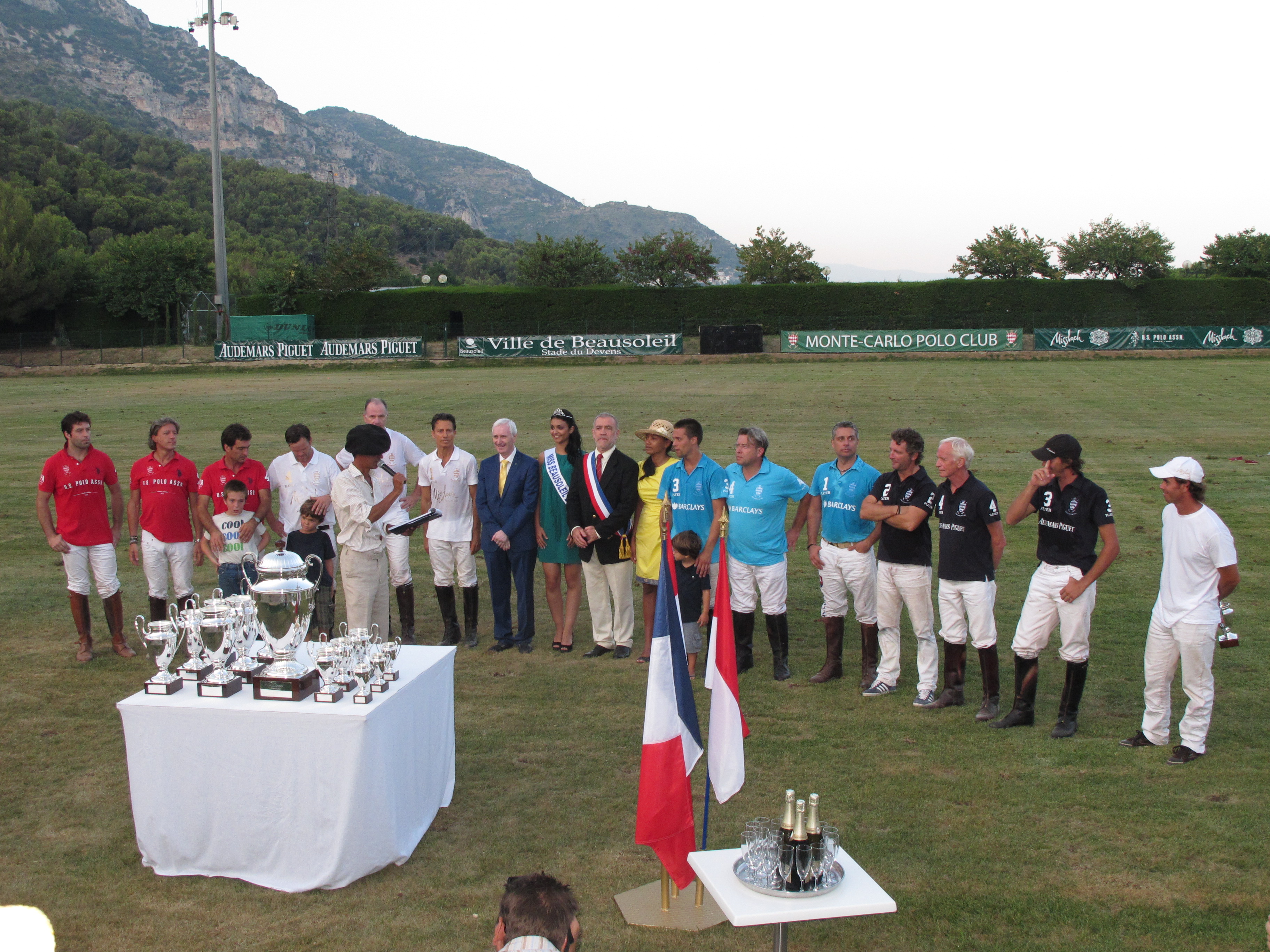 Premier Tournoi de polo à Monaco 2013