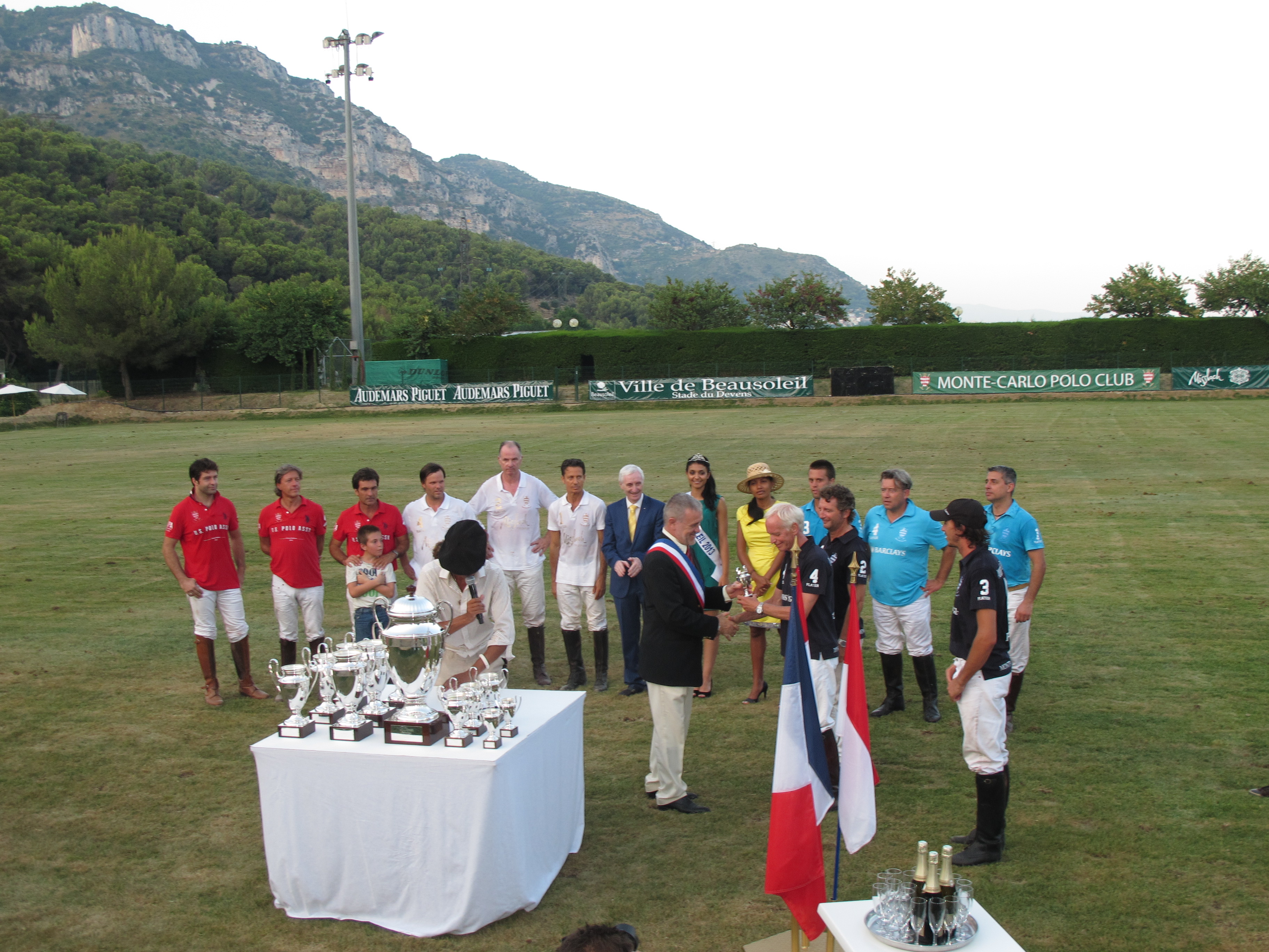 Premier Tournoi de polo à Monaco 2013