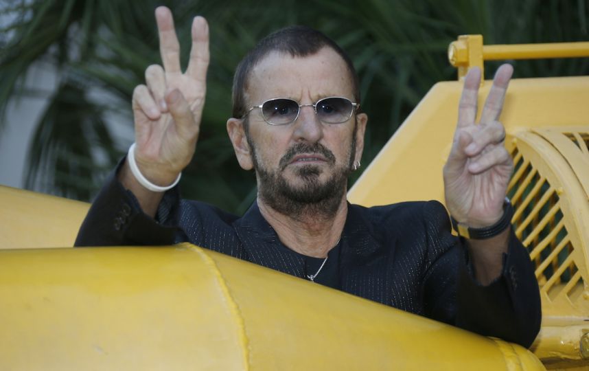 Ringo Starr Open the Exposition Artenativelight Musée océanographique Monaco 24.09.2013