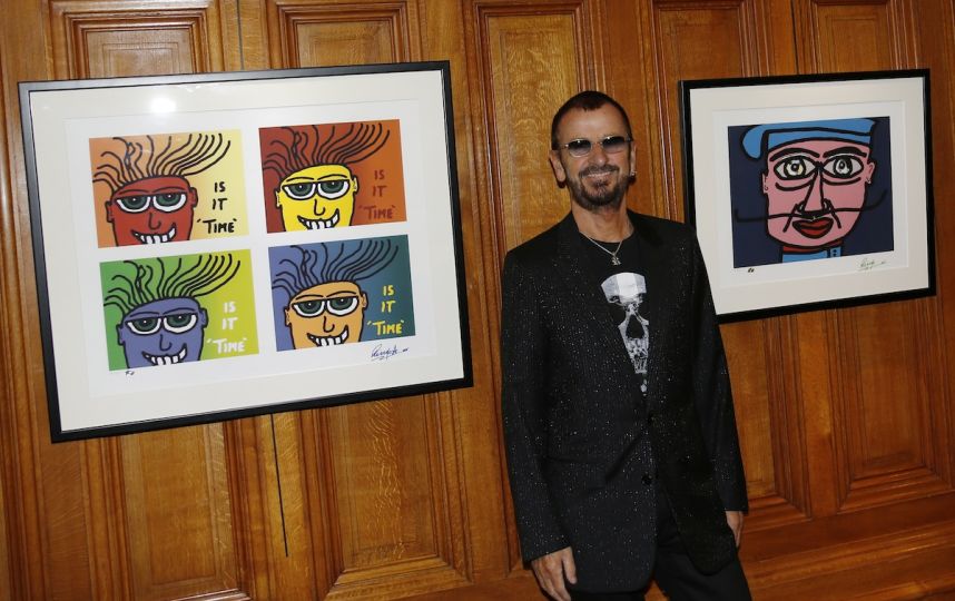 Ringo Starr Open the Exposition Artenativelight Musée océanographique Monaco 24.09.2013