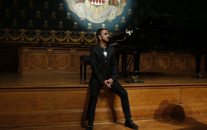 Ringo Starr Open the Exposition Artenativelight Musée océanographique Monaco 24.09.2013