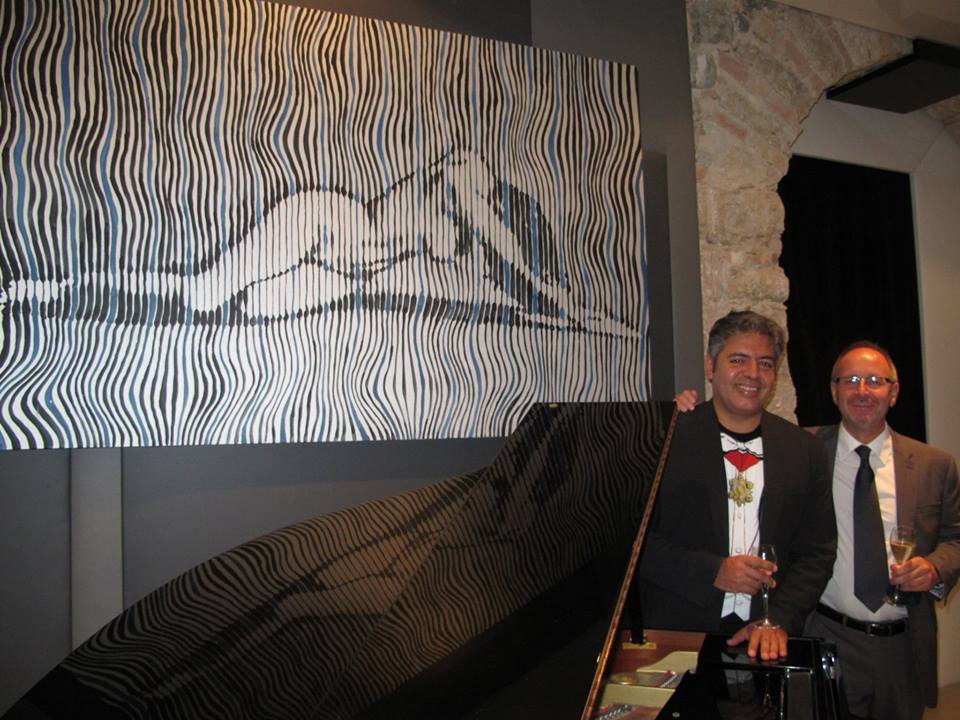 Marcos Marin Vernissage Chez Diva Monaco 27.09.2013