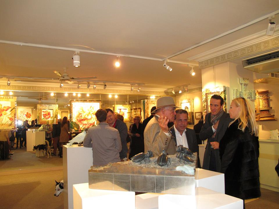 Nall Hollis Vernissage a La Maison de L’America Latina