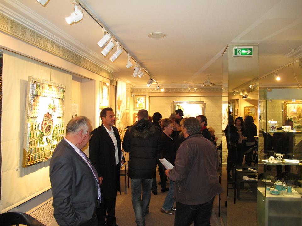 Nall Hollis Vernissage a La Maison de L’America Latina