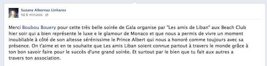 Gala Les amis du Liban 2012