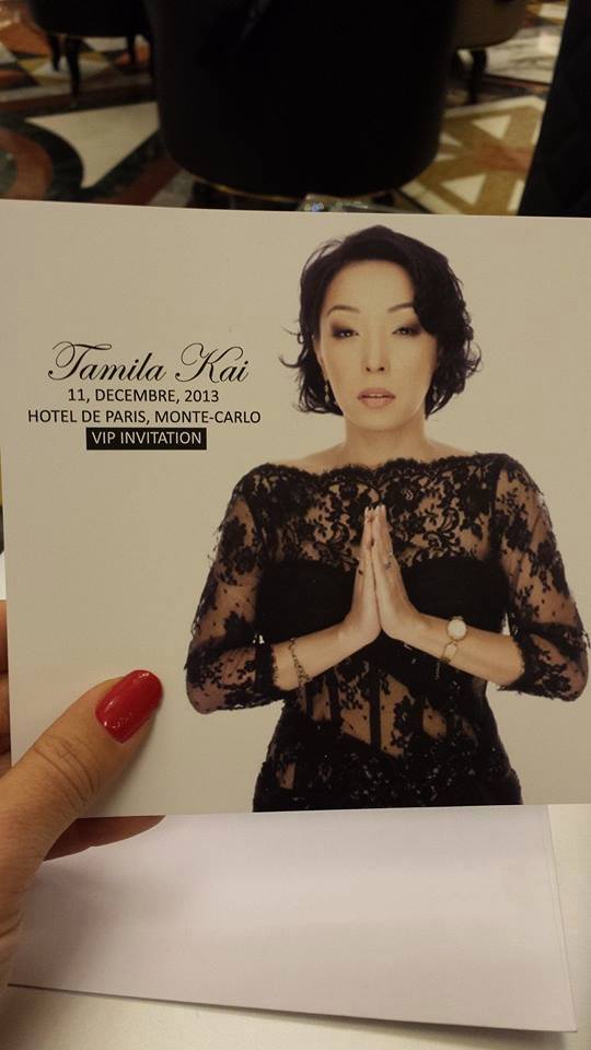 Tamila Kai – Hotel de Paris – Monaco