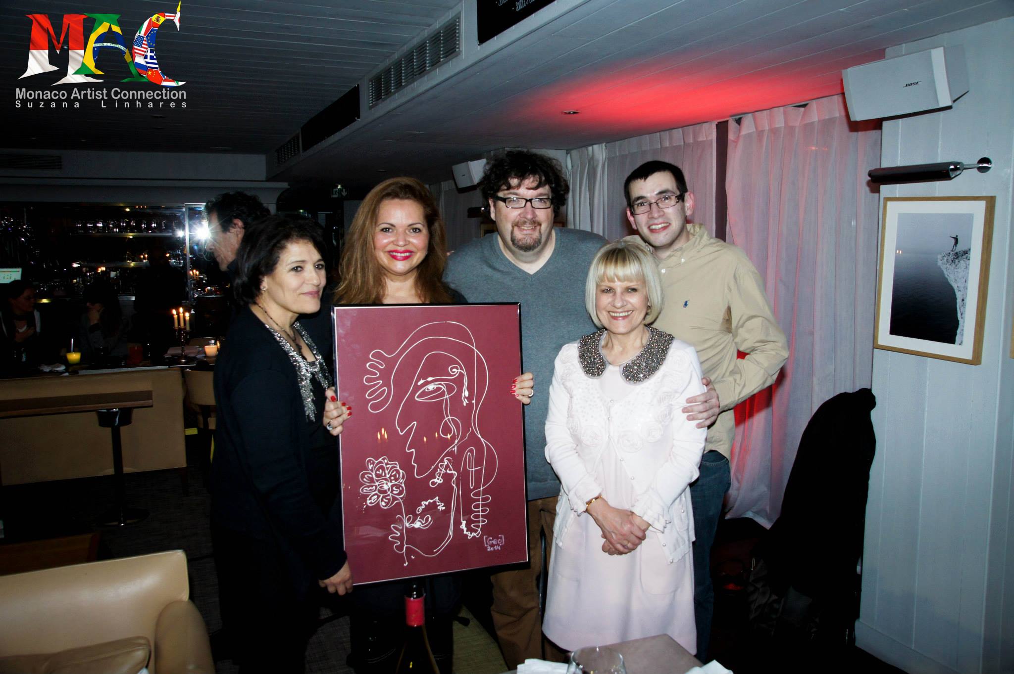 Soirée « Art & Party » Ave L’artiste Geo 05.02.2014