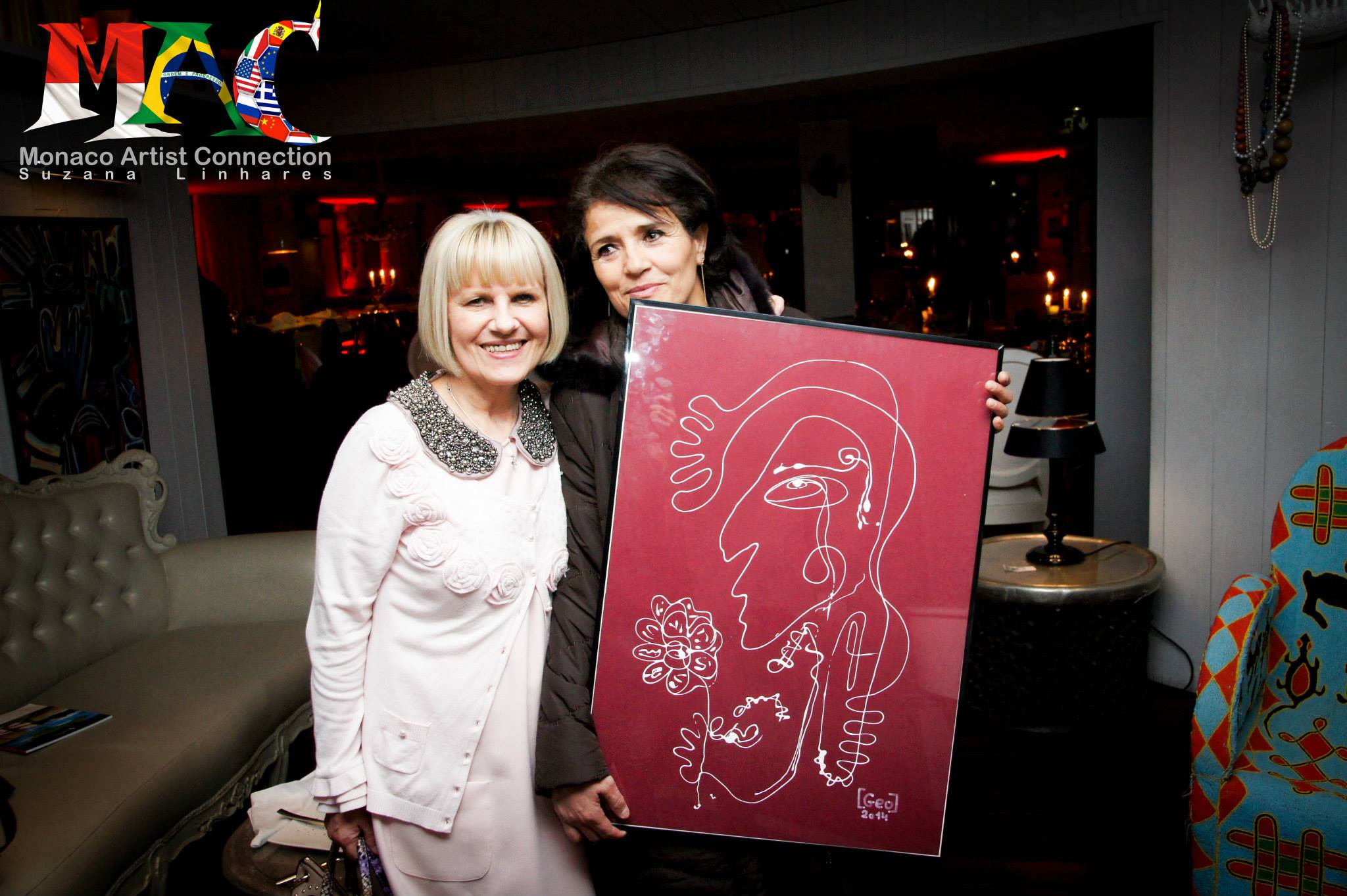 Soirée « Art & Party » Ave L’artiste Geo 05.02.2014