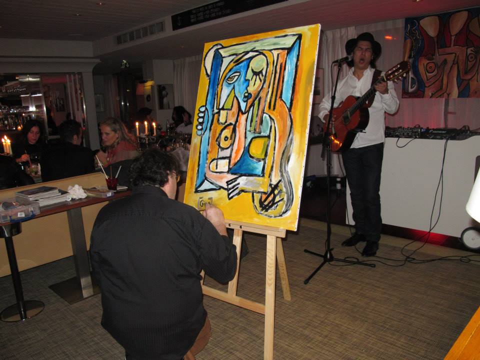 Soirée Art & Party Artiste Geo 12.02.2014