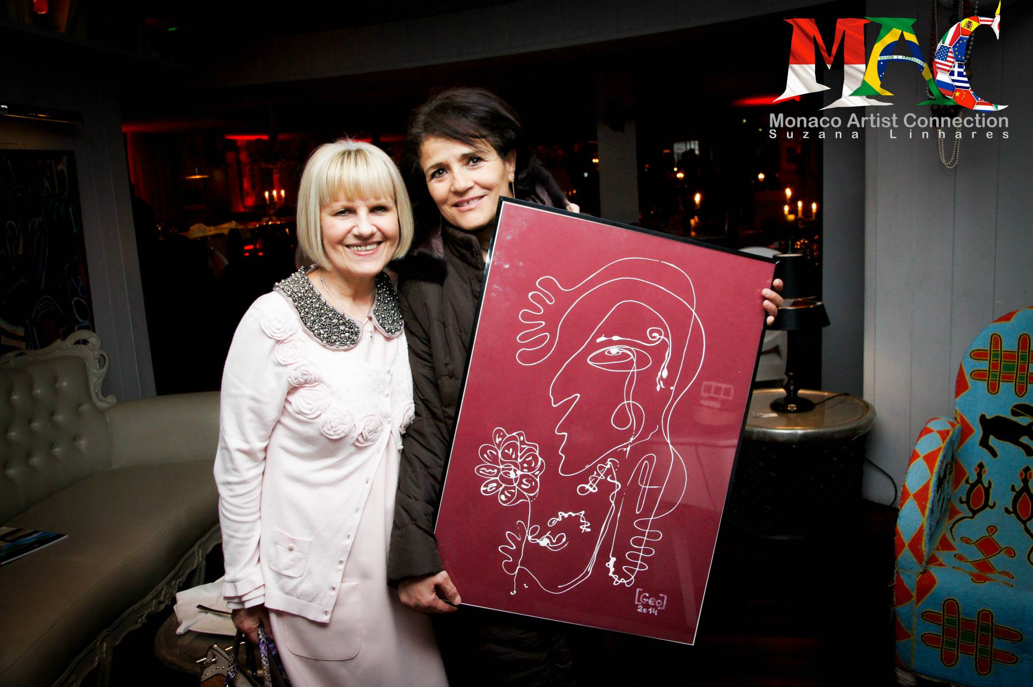 Soirée « Art & Party » Ave L’artiste Geo 05.02.2014