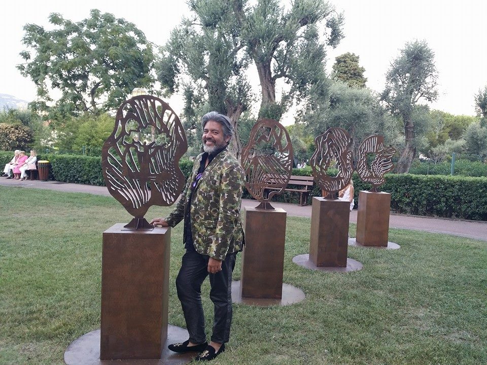 Art’Bre 2014 Jardin des Oliviers Roquebrune