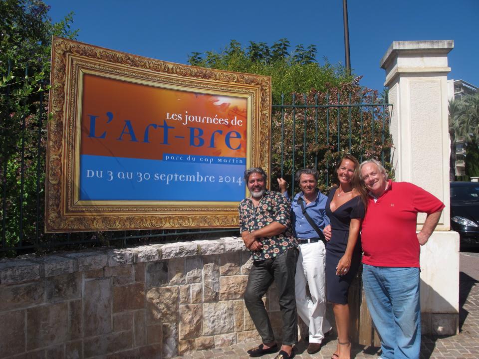 Art’Bre 2014 Jardin des Oliviers Roquebrune