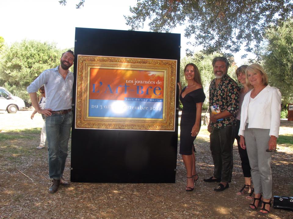 Art’Bre 2014 Jardin des Oliviers Roquebrune