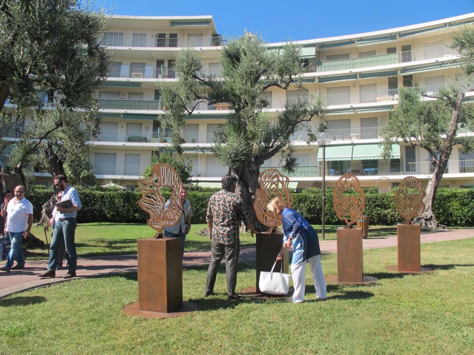 Art’Bre 2014 Jardin des Oliviers Roquebrune