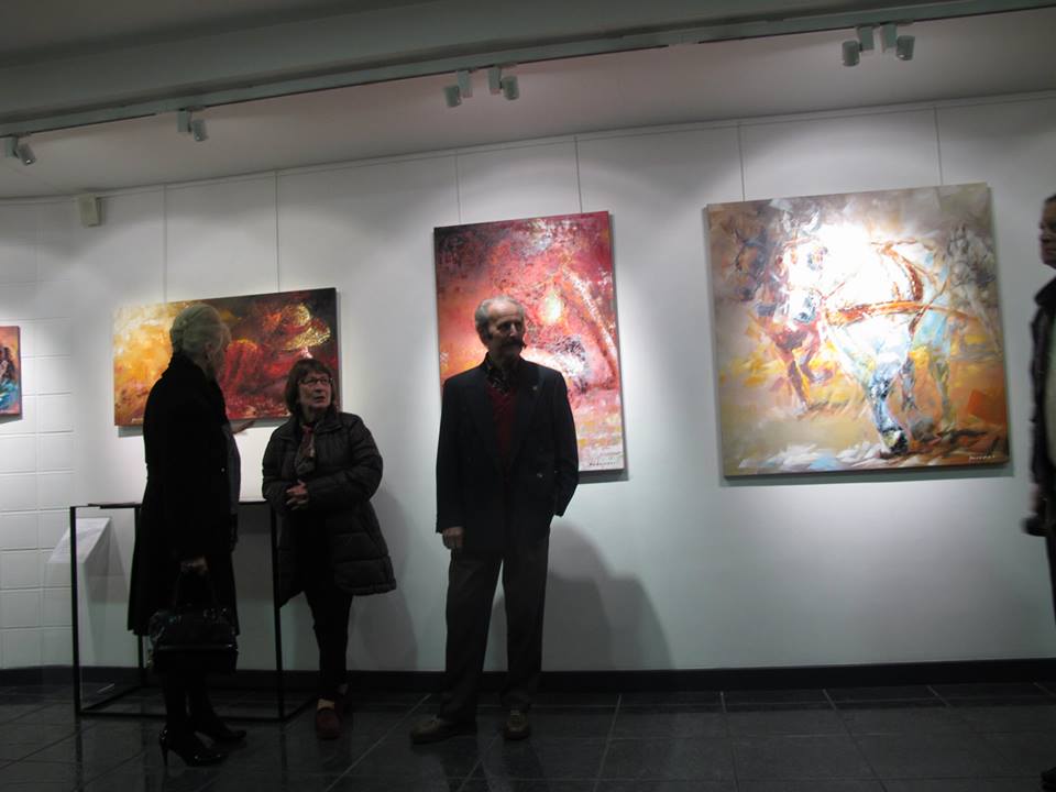 Vernissage Amos à Beausolei 12.02.2015