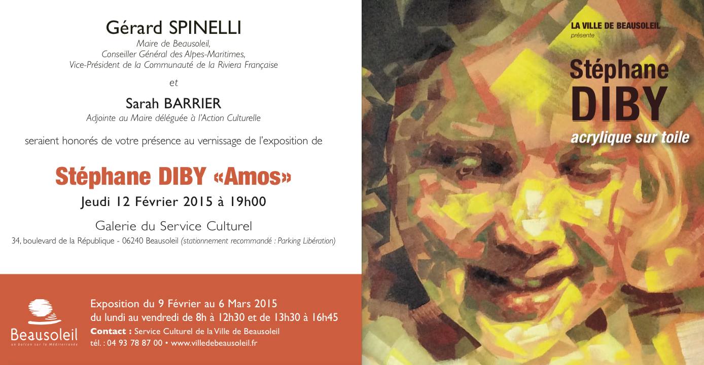 Vernissage Amos à Beausolei 12.02.2015