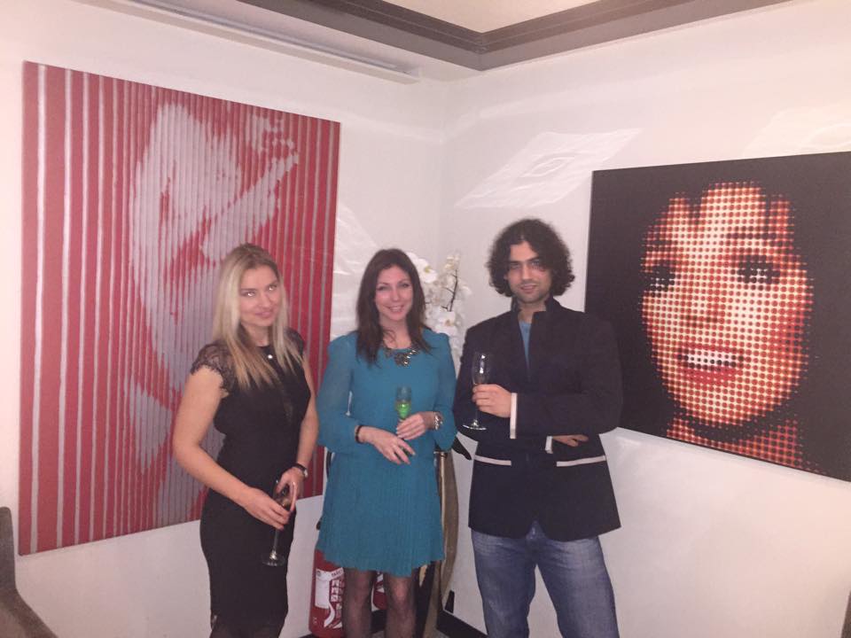 Marcos Marin Vernissage au Crem – Monaco 11.02.2015