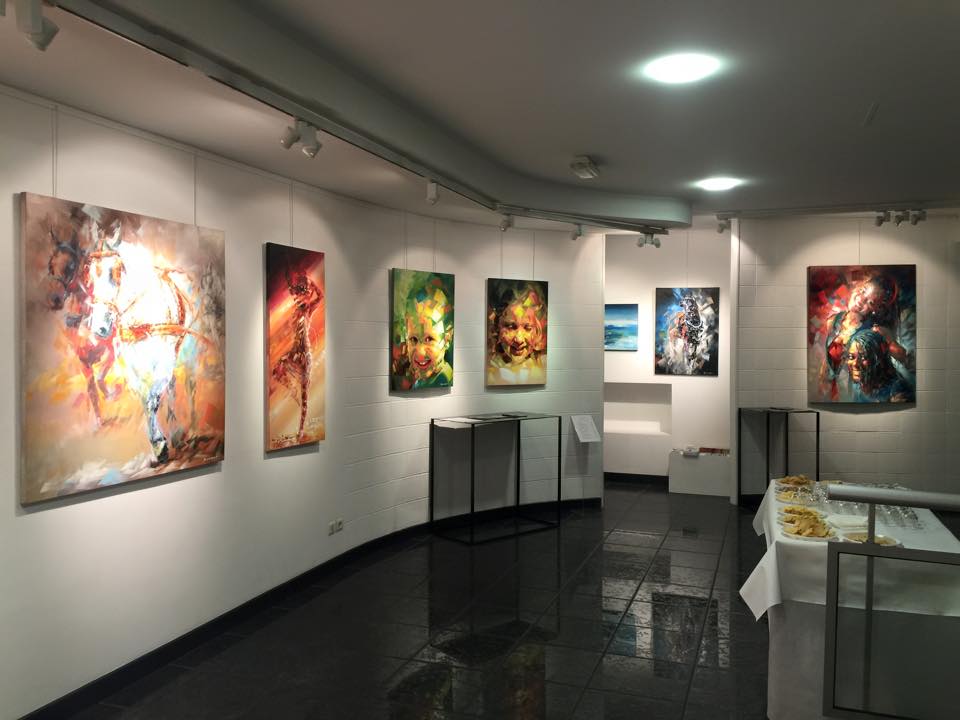 Vernissage Amos à Beausolei 12.02.2015