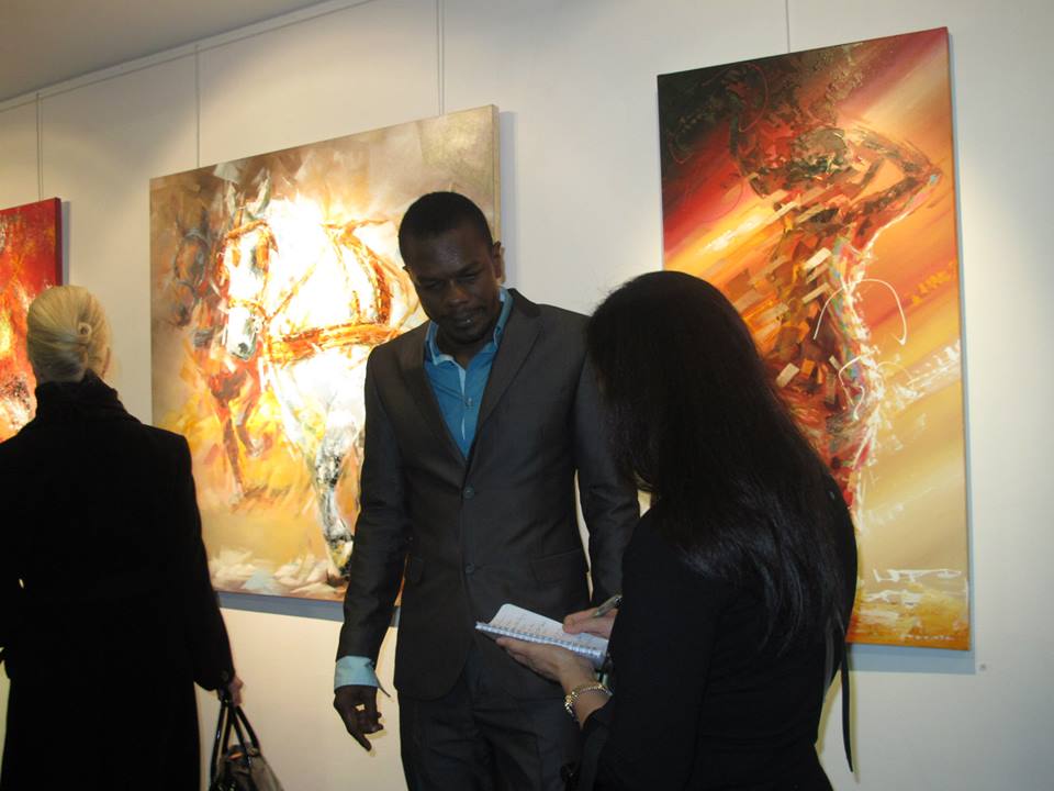 Vernissage Amos à Beausolei 12.02.2015