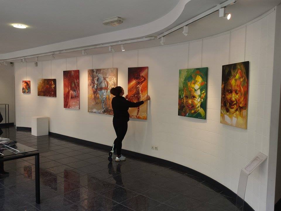 Vernissage Amos à Beausolei 12.02.2015