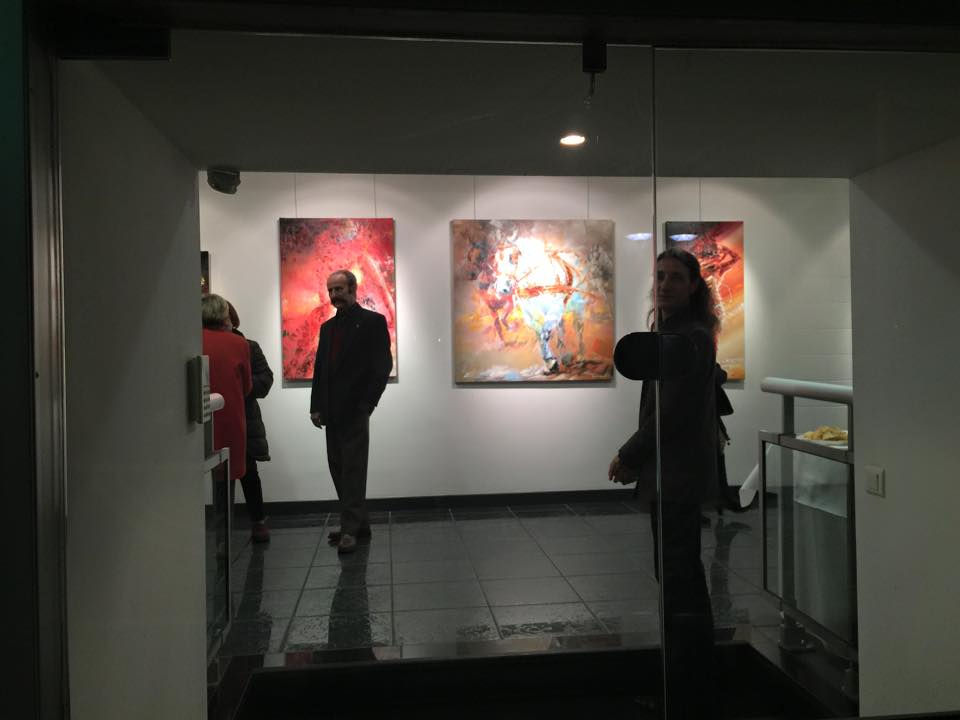 Vernissage Amos à Beausolei 12.02.2015