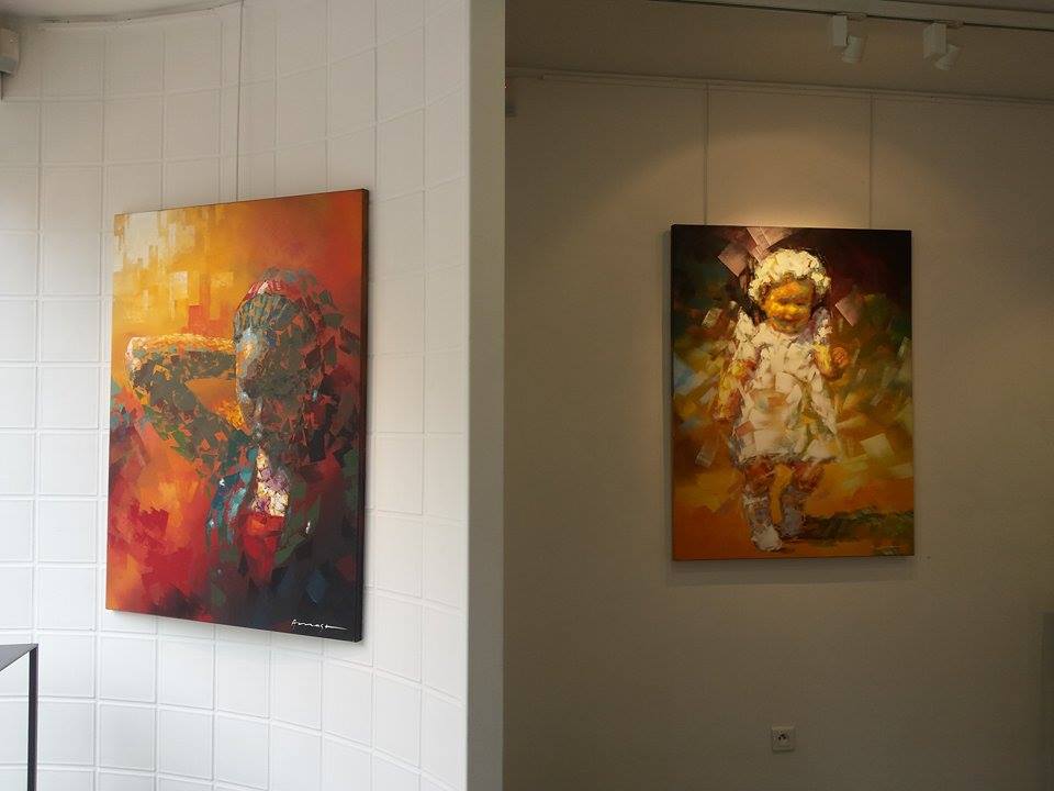 Vernissage Amos à Beausolei 12.02.2015