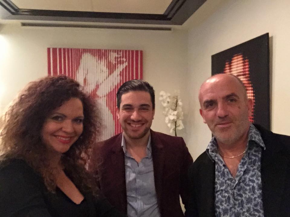 Marcos Marin Vernissage au Crem – Monaco 11.02.2015