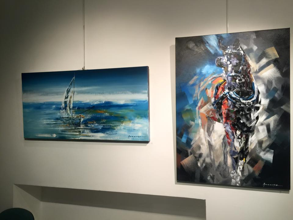 Vernissage Amos à Beausolei 12.02.2015