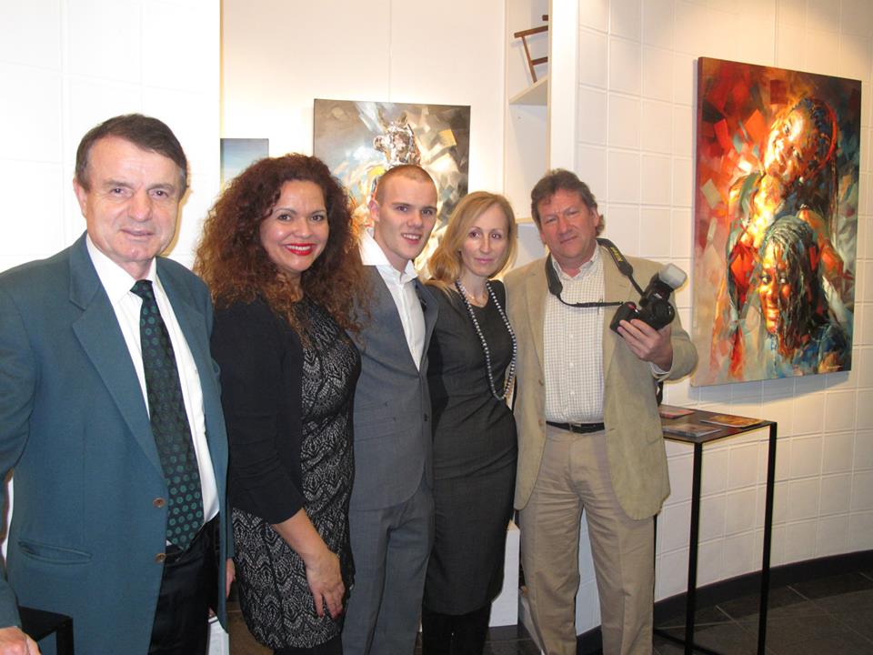 Vernissage Amos à Beausolei 12.02.2015