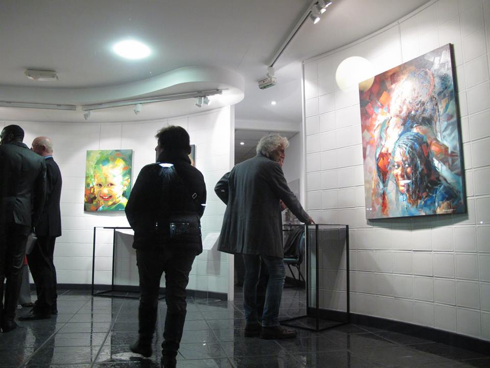 Vernissage Amos à Beausolei 12.02.2015