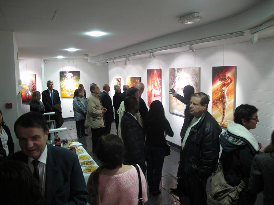 Vernissage Amos à Beausolei 12.02.2015