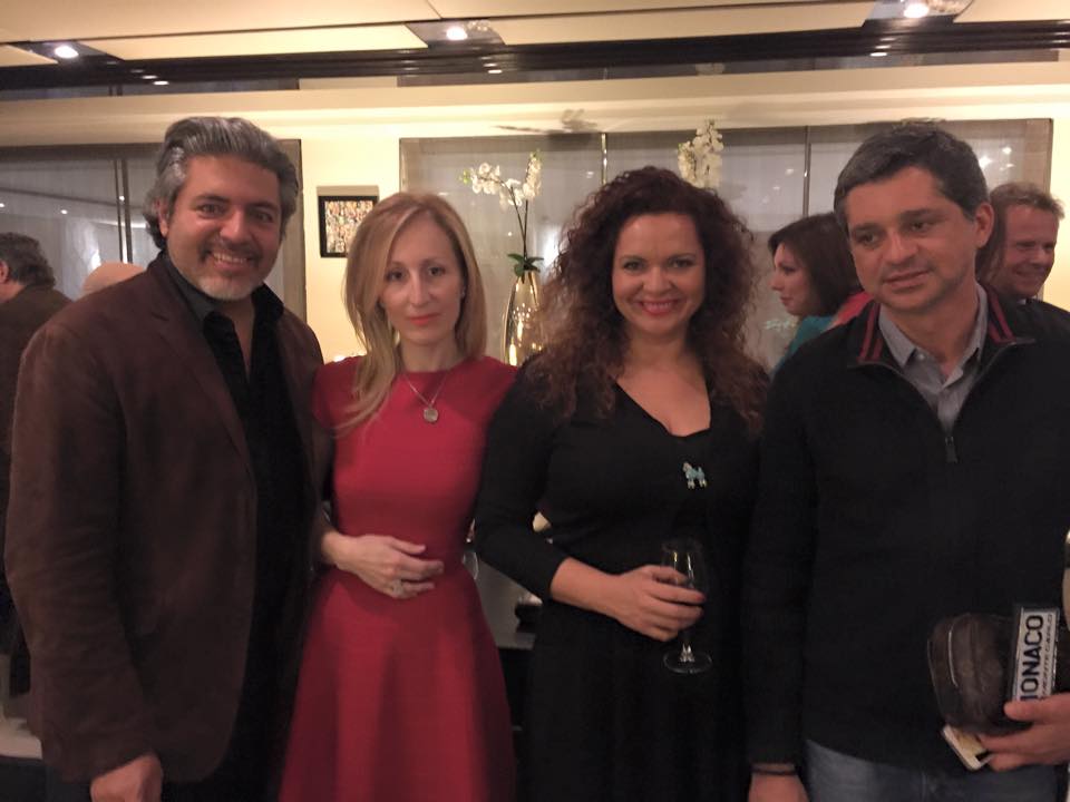 Marcos Marin Vernissage au Crem – Monaco 11.02.2015