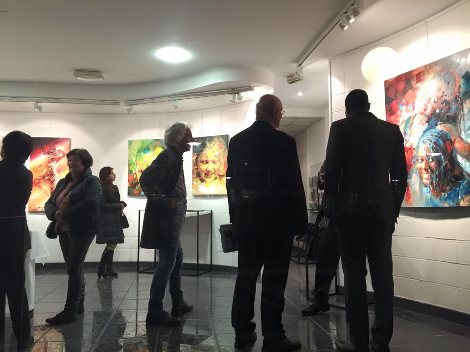 Vernissage Amos à Beausolei 12.02.2015